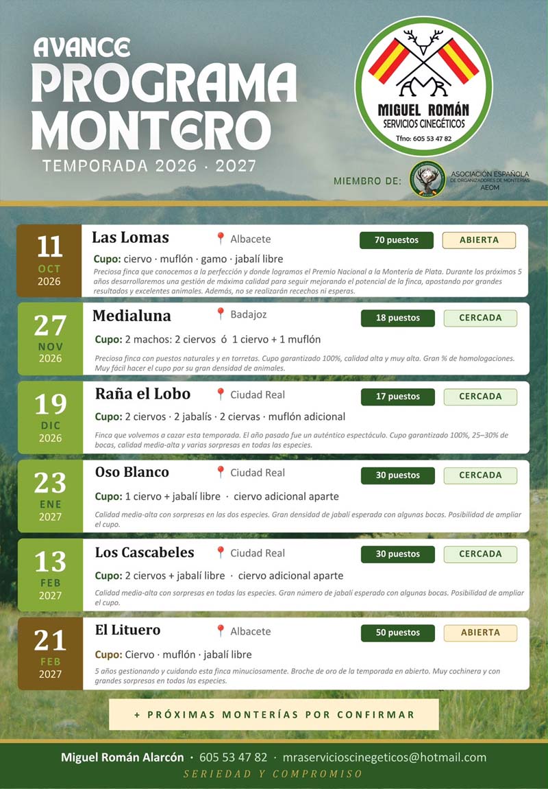 Programa Monterias Miguel Roman